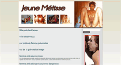 Desktop Screenshot of jeune-metisse.com