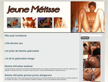 Tablet Screenshot of jeune-metisse.com